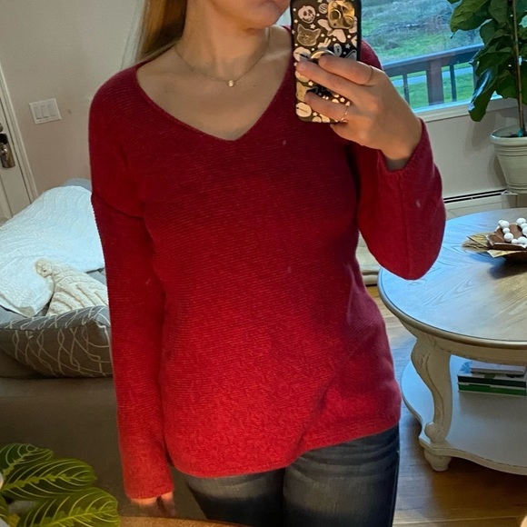Dark Red Old Navy Sweater - Picture 2 of 6